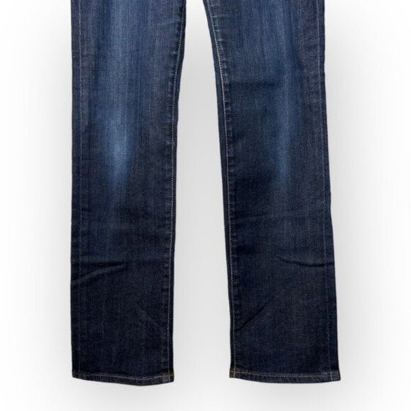 Ag Adriano Goldschmied Stevie Slim Straight Jeans Women's Size 31 R / 12 - Picture 3 of 8